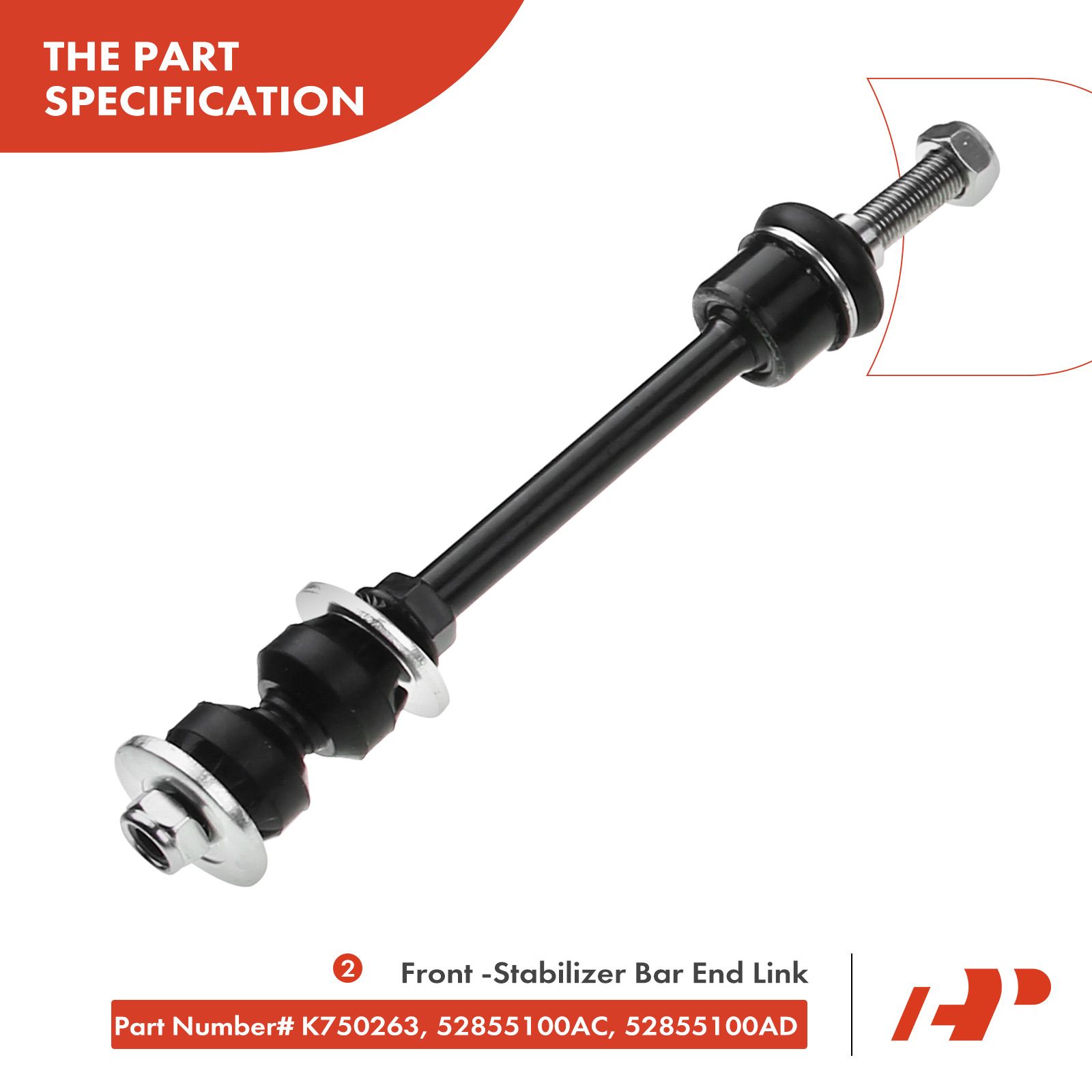 A-Premium.com | 10 Pcs Front Control Arm & Bar End Link & Ball