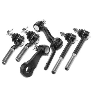 6 Pcs Tie Rod End & Idler Arm & Pitman Arm for Chevrolet Blazer 1995-1998 S10