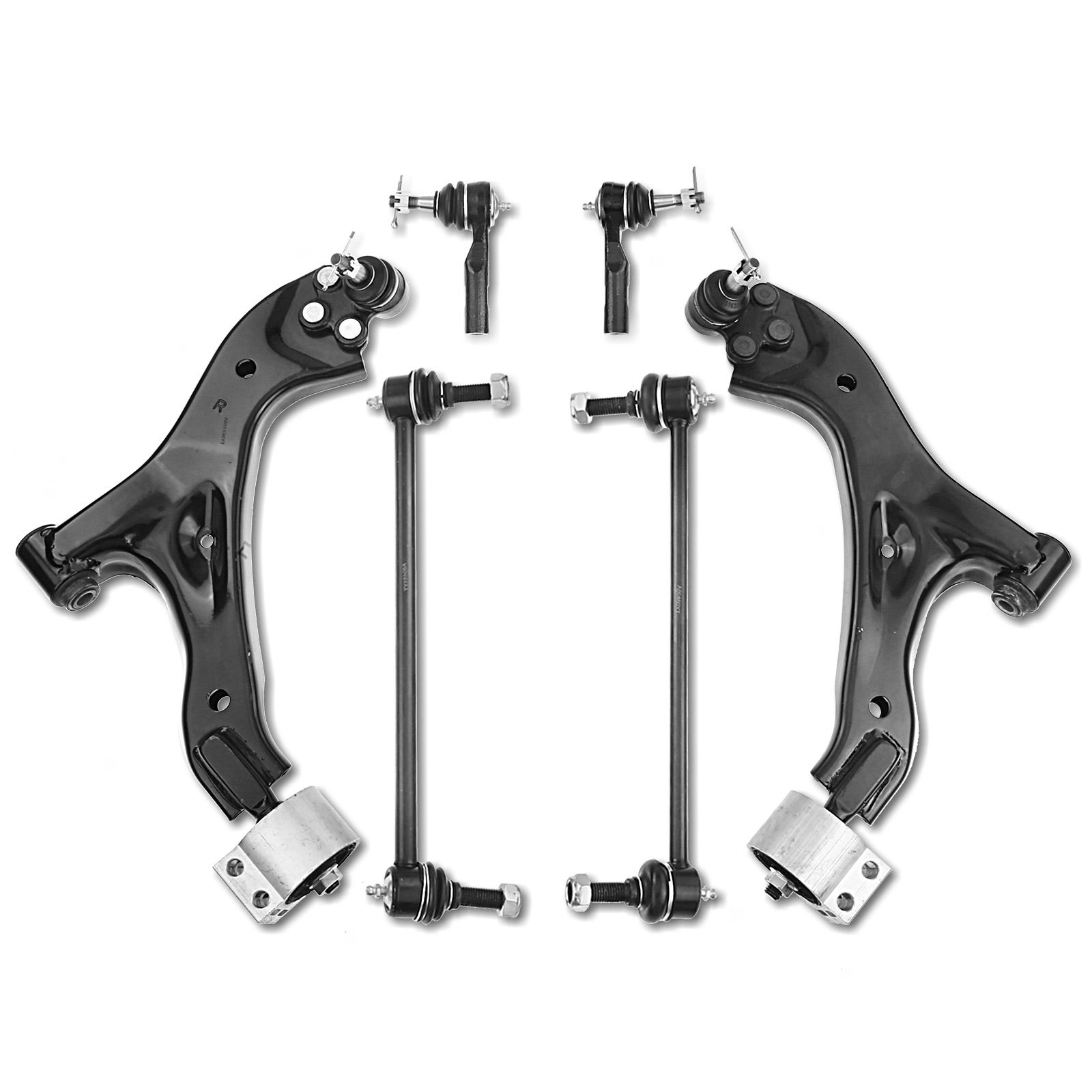 A-Premium.com | 6 Pcs Front Control Arm with Ball Joint Sway Bar