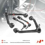 4 Pcs Front Upper Control Arm & Stabilizer Bar Link for Dodge Durango Chrysler