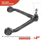 4 Pcs Front Upper Control Arm & Stabilizer Bar Link for Dodge Durango Chrysler