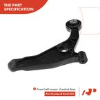 6 Pcs Front Control Arm & Ball Joint & Sway Bar Link for Dodge Journey 09-12