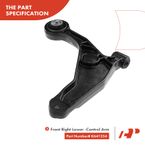 6 Pcs Front Control Arm & Ball Joint & Sway Bar Link for Dodge Journey 09-12