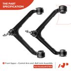 12 Pcs Front & Rear Control Arm Sway Bar Link Tie Rod End for Dodge Durango Chrysler
