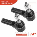 10 Pcs Front Control Arm & Stabilizer Bar Link & Tie Rod End for Dodge Ram 1500
