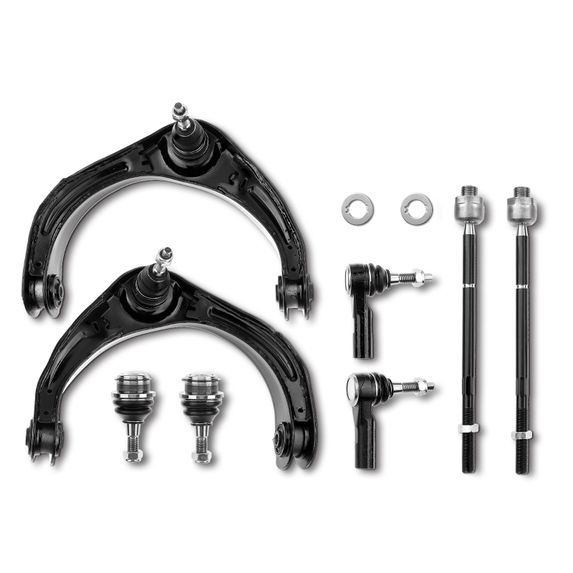 8 Pcs Front Control Arm & Tie Rod End & Ball Joint for Dodge Ram 1500 2006-2008