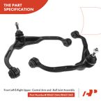 10 Pcs Front Control Arm with Ball Joint Sway Bar Link Tie Rod End for Dodge Nitro