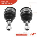 10 Pcs Front Control Arm with Ball Joint Sway Bar Link Tie Rod End for Dodge Nitro