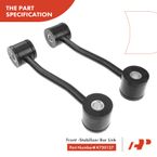 10 Pcs Front Control Arm with Ball Joint Sway Bar Link Tie Rod End for Dodge Nitro