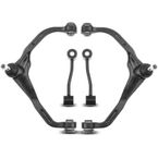 4 Pcs Front Control Arm with Ball Joint Stabilizer Bar End Link for Dodge Jeep