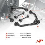 4 Pcs Front Control Arm with Ball Joint Stabilizer Bar End Link for Dodge Jeep