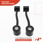 4 Pcs Front Control Arm with Ball Joint Stabilizer Bar End Link for Dodge Jeep