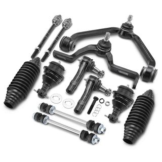 12 Pcs Control Arm with Ball Joint Sway Bar Tie Rod for Ford Explorer Mountaineer