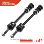 6 Pcs Front Lower & Upper Control Arm & Bar End Link for Dodge Ram 1500 2006-2008