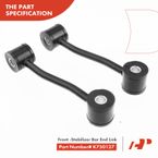 8 Pcs Front Control Arm with Ball Joint Stabilizer Bar End Link for Dodge Nitro