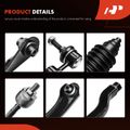 12 Pcs Front Control Arm with Ball Joint Sway Bar Tie Rod for Honda CR-V 97-01