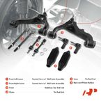 10 Pcs Front Control Arm Sway Bar Link Tie Rod End for Dodge Ram 1500 06-10 Ram 4WD