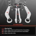 6 Pcs Control Arm Stabilizer Bar End Link for BMW E39 E60 525i 01-03 528i 540i