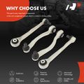 4 Pcs Front Upper Control Arms & Ball Joint Assembly for 2018 Audi SQ5