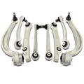 8 Pcs Front Control Arms & Ball Joint Assembly for 2017 Audi Q7