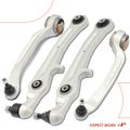 4 Pcs Front Lower Forward & Rearward Control Arm with Ball Joint for Audi A8 Quattro