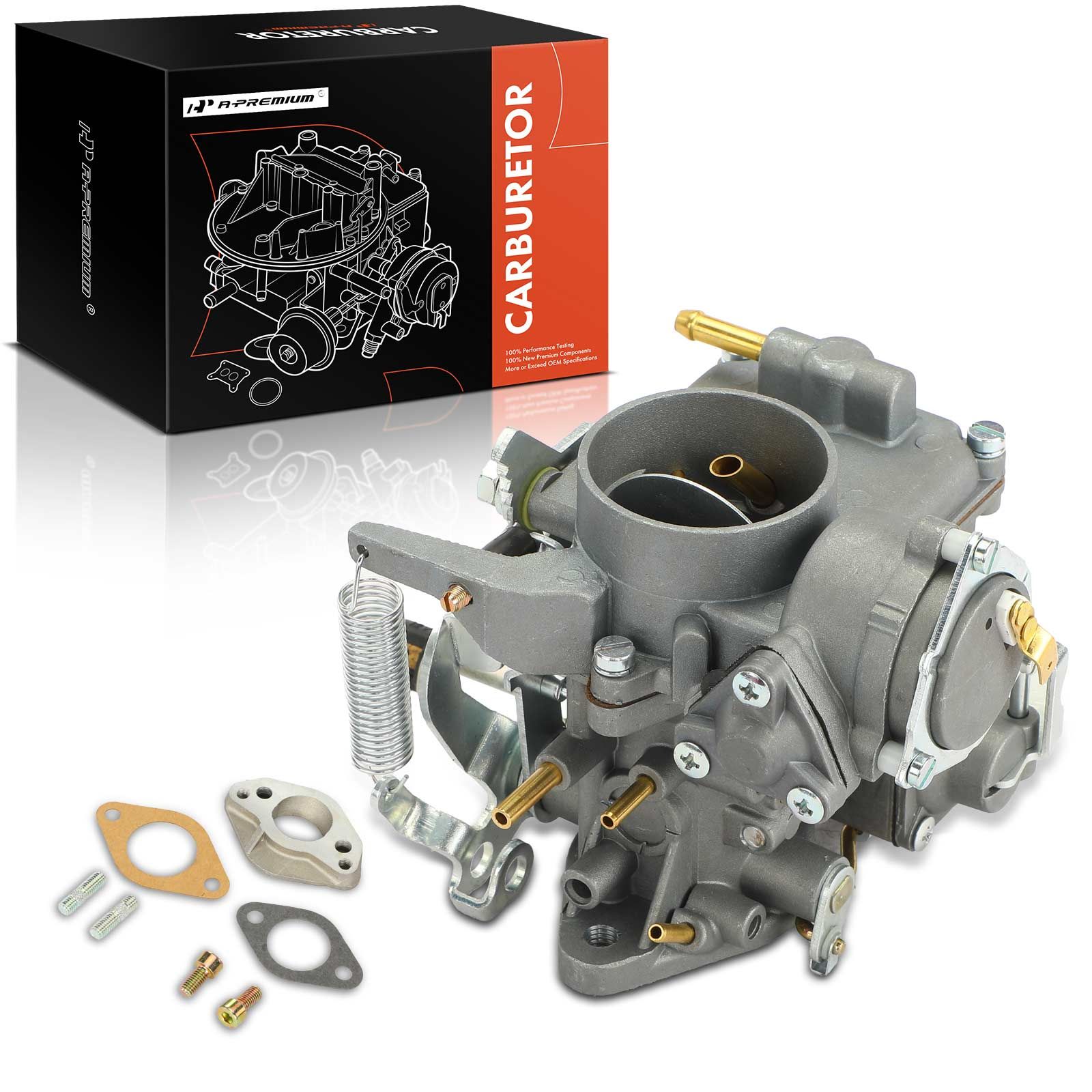 1 Barrel Carburetor for Volkswagen 30 31 PICT-3 Beetle with Single port Manifold