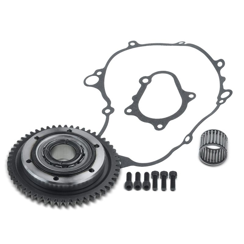 One Way Starter Clutch Bearing Gear Kit for Yamaha Raptor 660R Heavy Duty 01-03