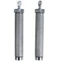 2 Pcs Convertible Top Hydraulic Cylinders for Chevrolet Impala Cadillac DeVille 63-64