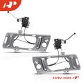 2 Pcs Front Power Window Regulator with Motor for 2000 Pontiac Grand Prix