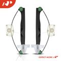 2 Pcs Rear Power Window Regulator without Motor for 2009 Audi A3