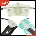 2 Pcs Rear Power Window Regulator without Motor for 2008 Audi A6 Quattro