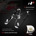 4 Pcs Front & Rear Power Window Regulator with Motor for 2015 Land Rover Range Rover Sport