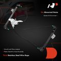 2 Pcs Front Power Window Regulator without Motor for 2006 BMW M3