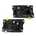 2 Pcs Front Power Window Regulator without Motor for 2014 Land Rover LR2