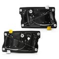 2 Pcs Front Power Window Regulator without Motor for 2014 Land Rover LR2