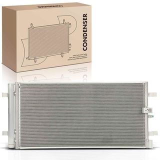 AC Condenser with Receiver Drier & Bracket for Audi RS7 2014-2018 V8 4.0L
