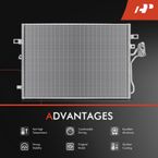 AC Condenser without Receiver Drier for Dodge Journey 2011-2020 2.4L 3.6L