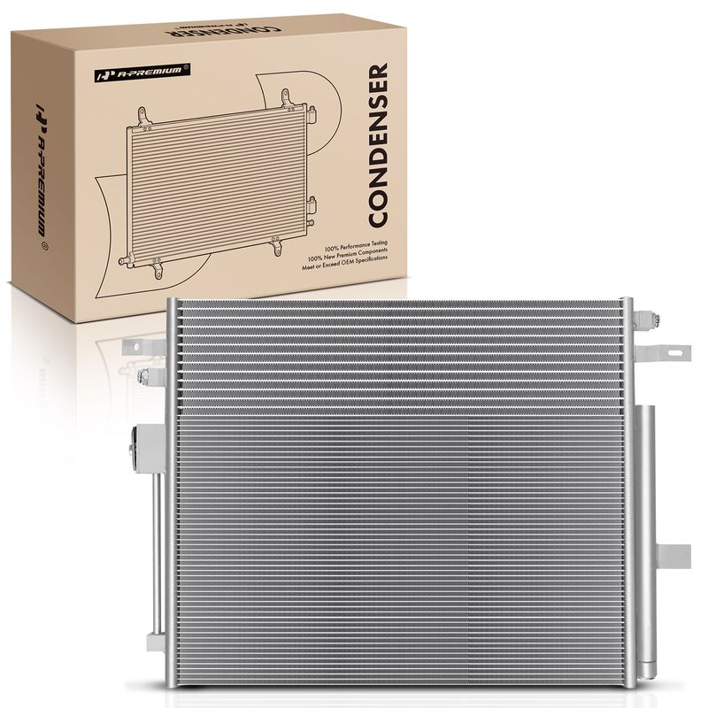 AC Condenser with Receiver Drier for 2015-2020 Chevrolet Colorado