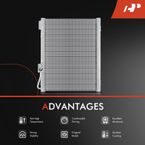 AC Condenser without Receiver Drier for Dodge Ram 1500 2002-2008 2500 3500