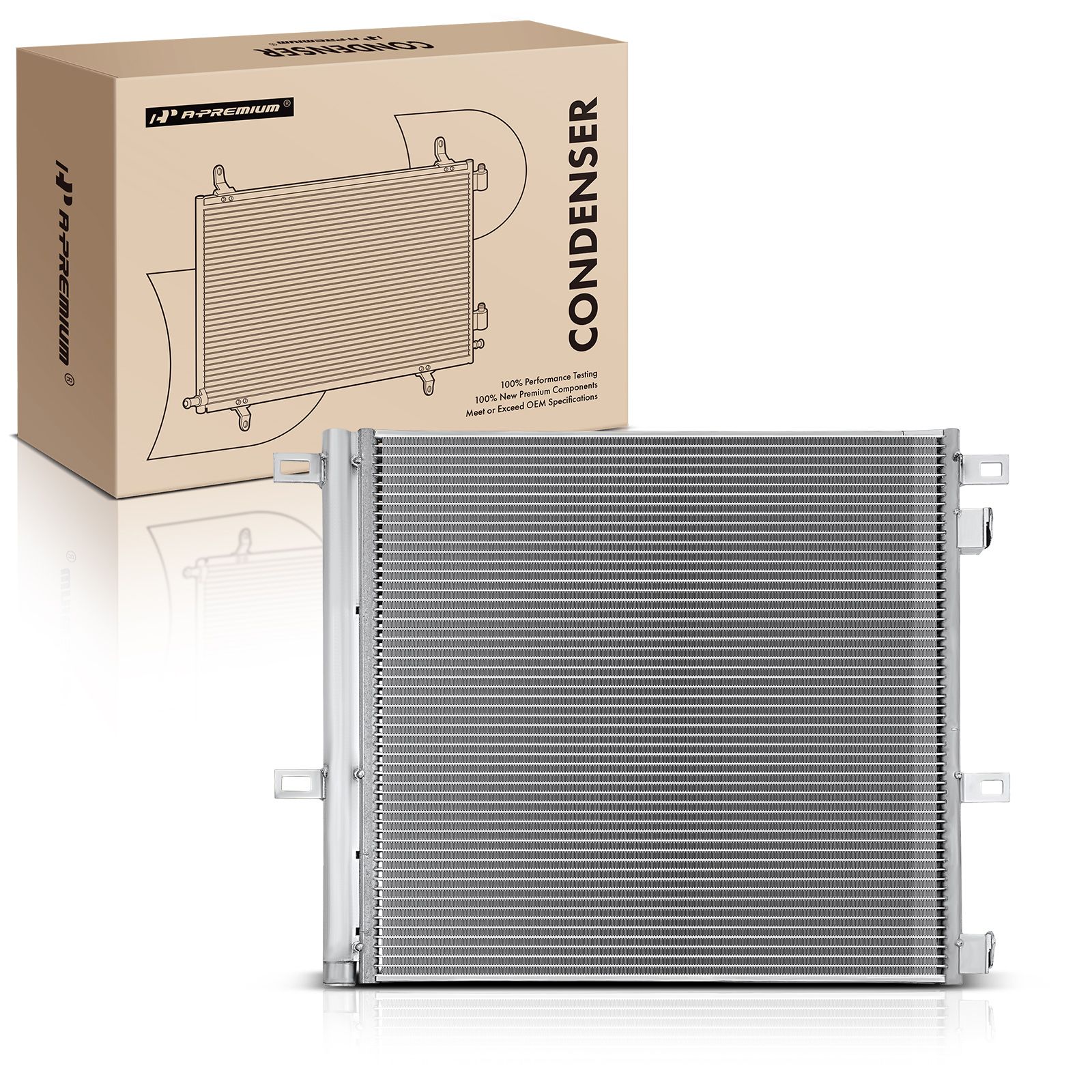 AC Condenser with Receiver Drier for Chevrolet Blazer Cadillac XT5 GMC