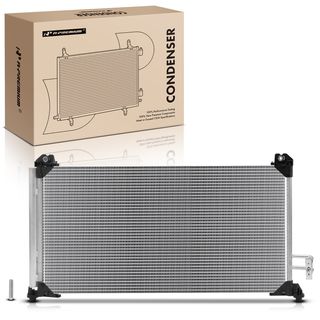 AC Condenser with Receiver Drier for Chevy Silverado 1500 GMC Sierra 1500 5.3L