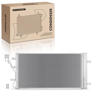 AC Condenser with Receiver Drier & Bracket for Kia Seltos 2021-2023 L4 1.6L