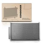 AC Condenser with Receiver Drier for Acura RL 2005-2012 V6 3.5L 3.7L