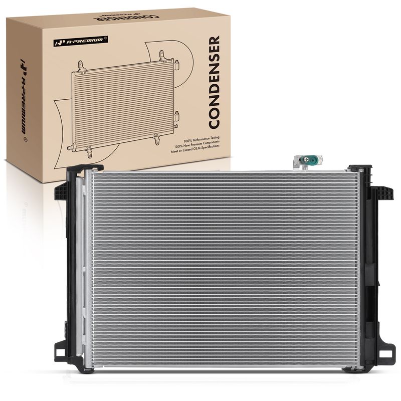 AC Condenser with Receiver Drier for 2011 Mercedes-Benz C350