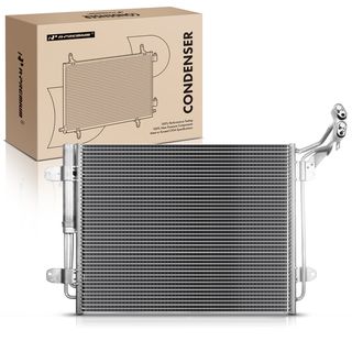 AC Condenser with Receiver Drier for Volkswagen Tiguan 09-17 Tiguan Limited