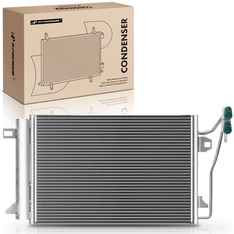 AC Condenser with Receiver Drier for 2010 Ford Fusion