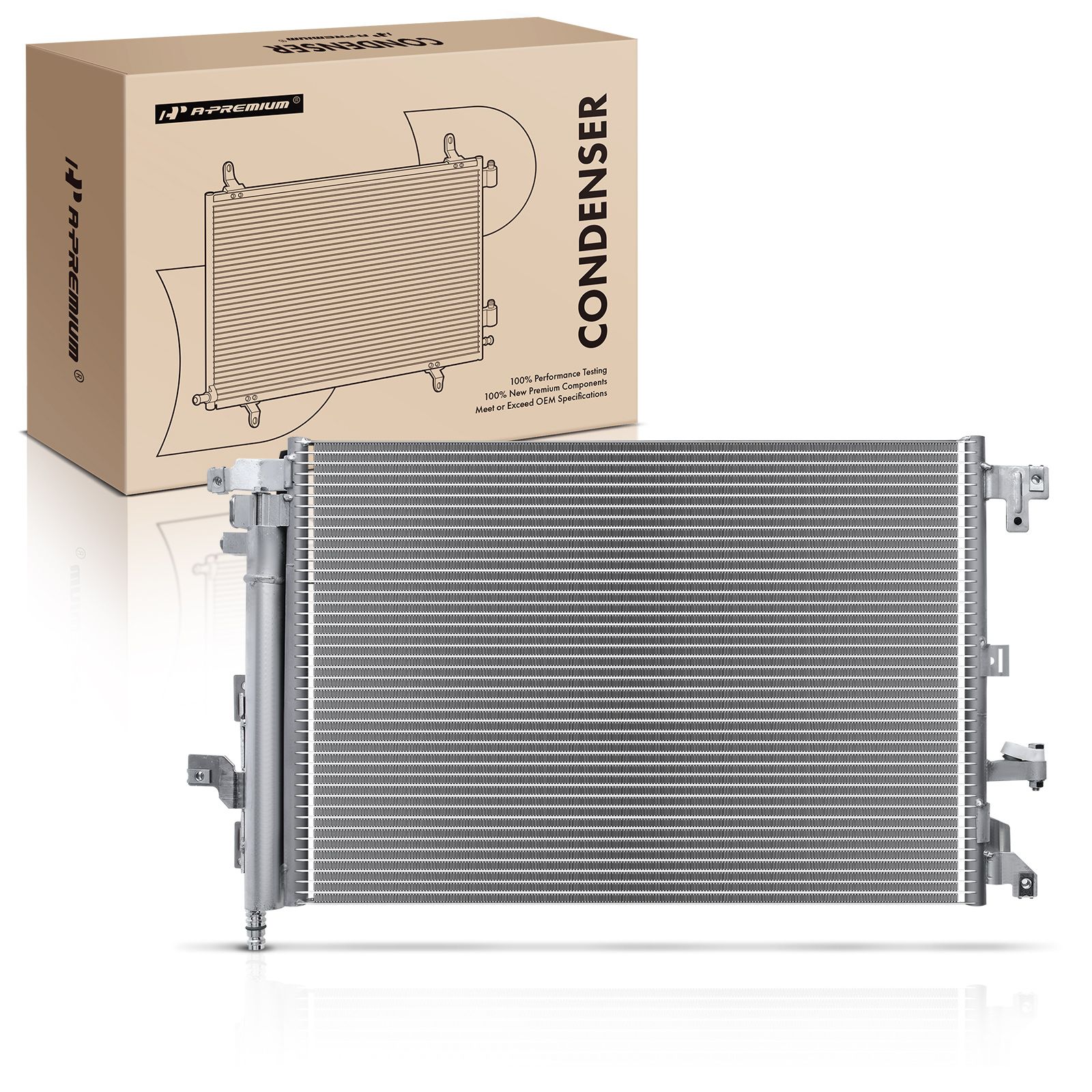 AC Condenser with Receiver Drier for 2006 Volvo XC90