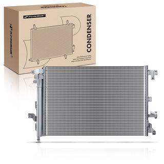 AC Condenser with Receiver Drier for Volvo XC90 2005-2014 2.5L 2.9L 3.2L 4.4L