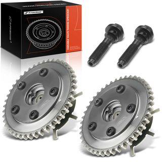 2 Pcs Timing Camshaft Sprocket Cam Phaser for Ford F-150 Lincoln Mercury 4.6L 5.4L