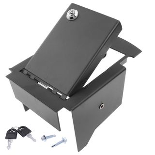 Center Console Safe Box with 2 Keys for Ford Edge 2015-2019 Sport Utility